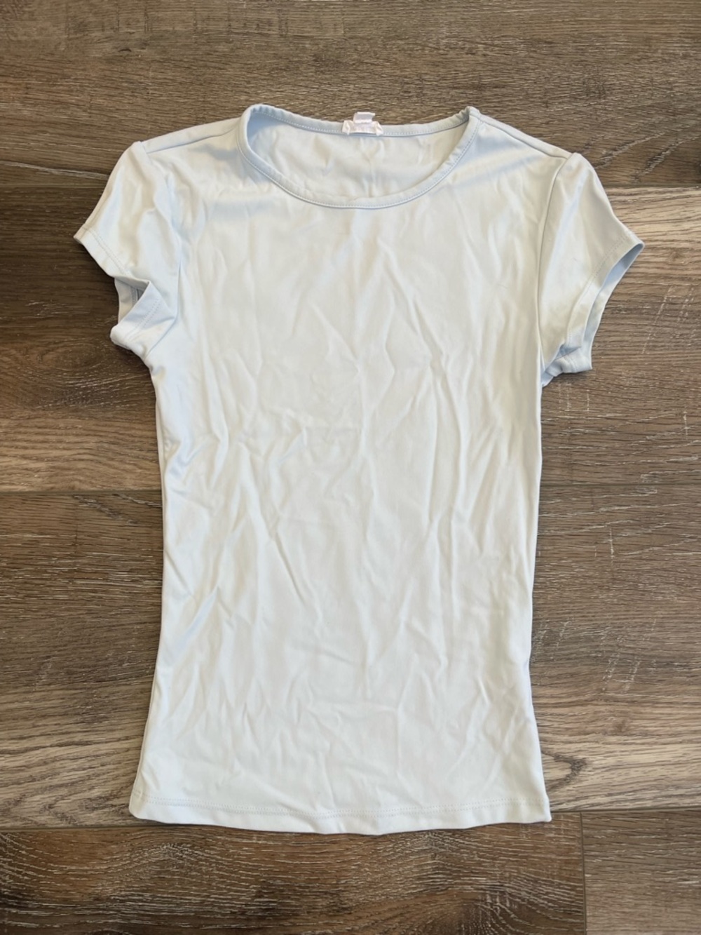 Garage Light Blue Short-Sleeve Crewneck Tee Size XS